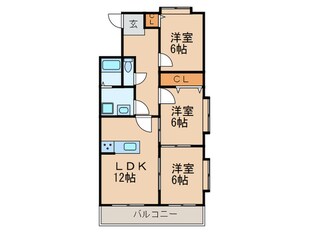 グランドメゾン新池の物件間取画像